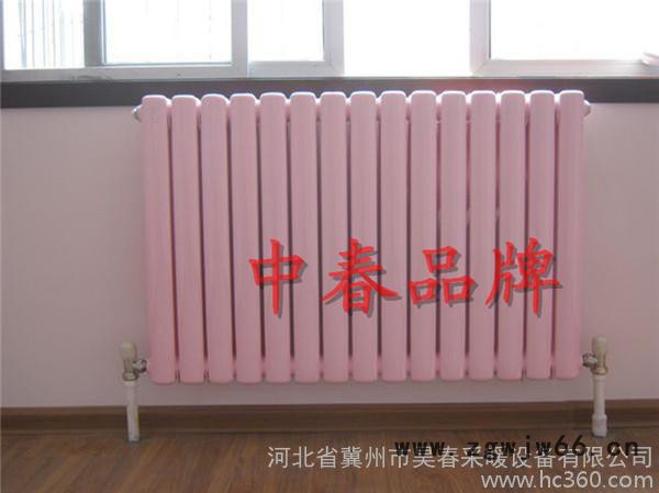 专业供应 中春国标 中春牌GZ203钢二柱暖气片钢柱暖气片】 昊春公司 钢制柱型散热器图3