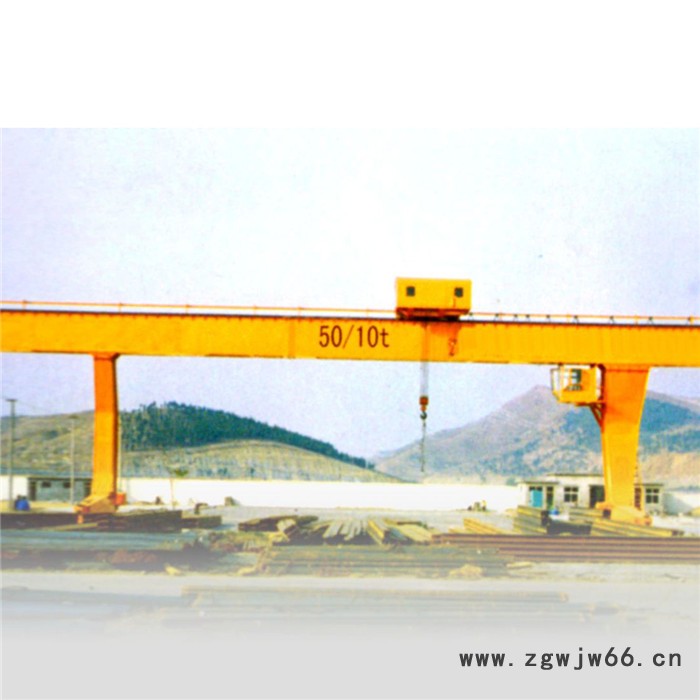 MDG型门式起重机 L型门式起重机MDG吊钩门式龙门吊 货场装卸门吊 基地批发图3