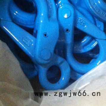 台湾yoke大开口钩 蝴蝶扣 强力环 羊角自锁钩 100级 眼型滑钩  合金钢吊钩 抓钩 旋转吊环