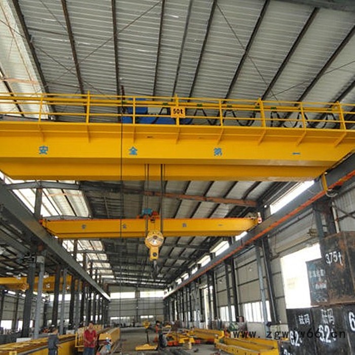 神雕 LH型双梁行车定制 桥式吊钩行车 江苏宜兴10/5t双钩起重机出售图4