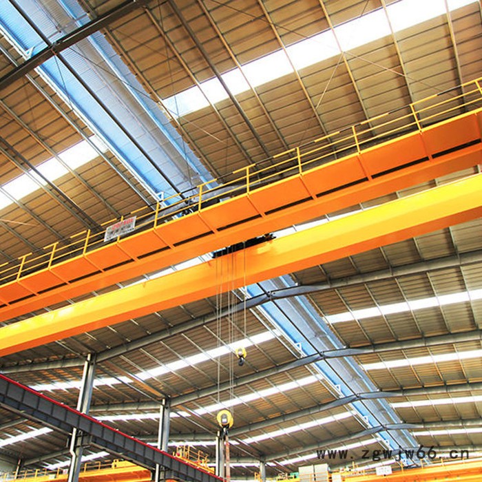 神雕 LH型双梁行车定制 桥式吊钩行车 江苏宜兴10/5t双钩起重机出售图1