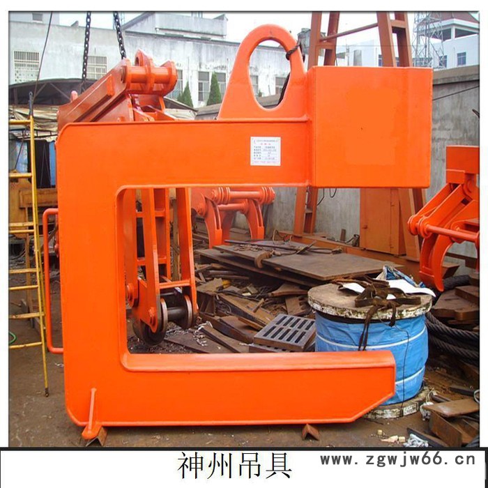 神州供应SW123**起重卷板C型吊具 仓储装卸冷轧钢带C型钩 钢卷板吊钩图6