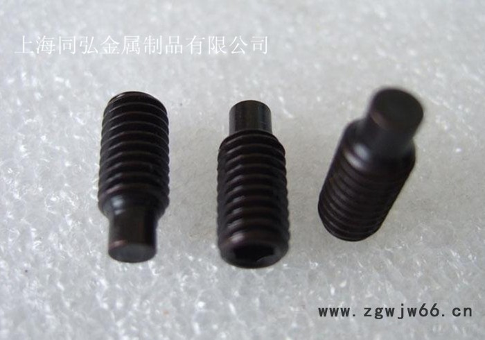 供应同弘DIN915合金钢柱端内六角紧定图3