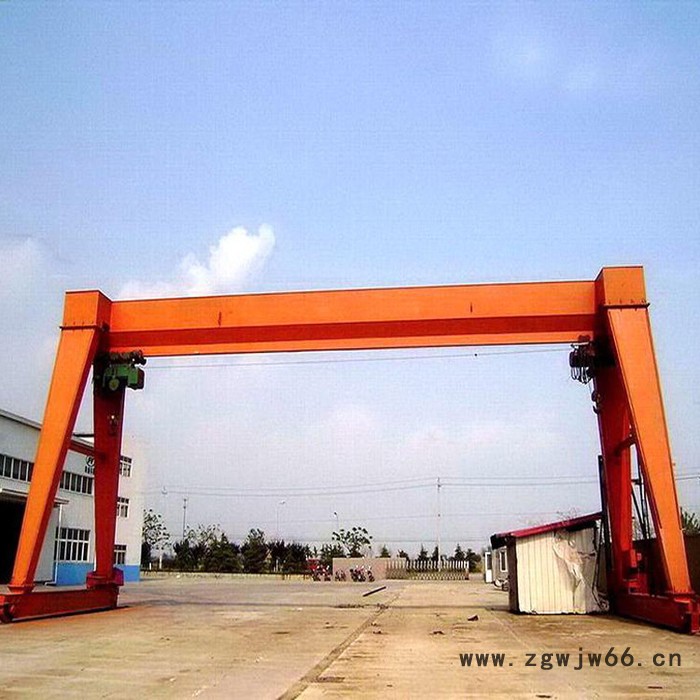 常年供应双主梁龙门吊 mg型双梁吊钩门式起重机图2