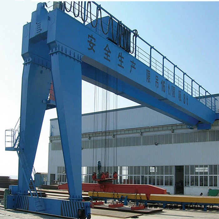 定制MG型电动双梁吊钩门式起重机 10吨室外露天双主梁龙门吊图7