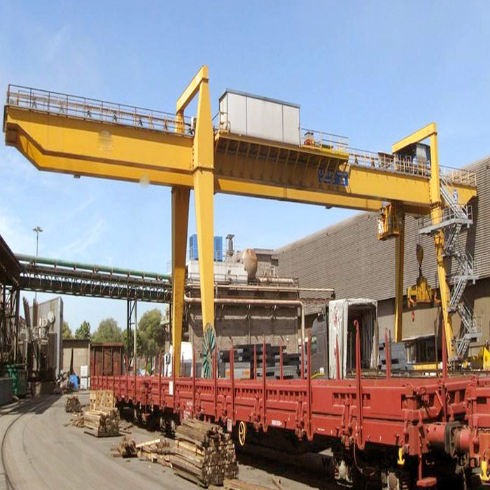 定制MG型电动双梁吊钩门式起重机 10吨室外露天双主梁龙门吊图4