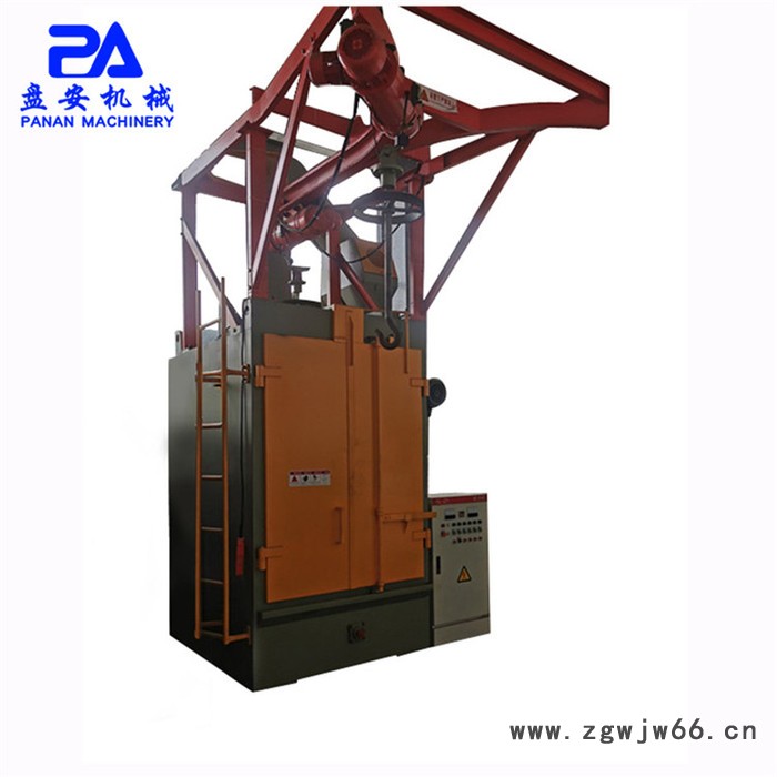 盘安PA376-2 吊钩式抛丸机 抛丸清理机  单双钩吊抛丸机生产厂家图3