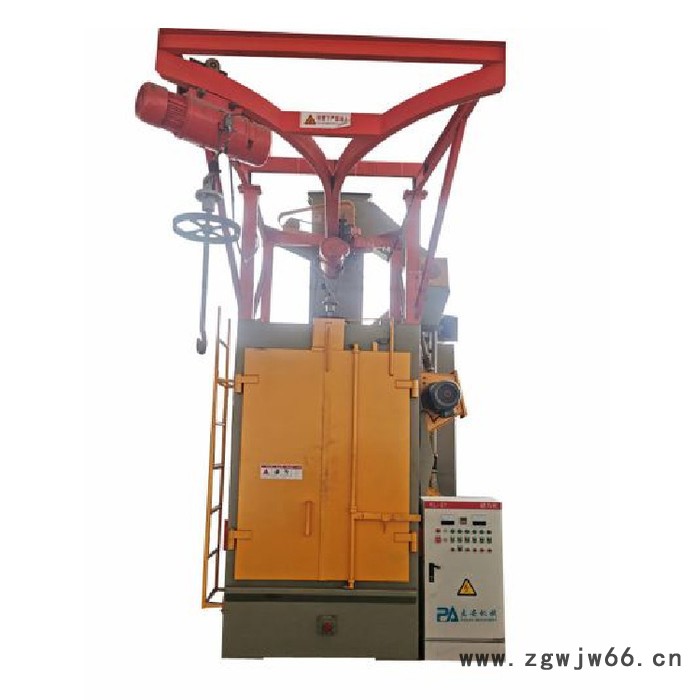 盘安PA376-2 吊钩式抛丸机 抛丸清理机  单双钩吊抛丸机生产厂家图2