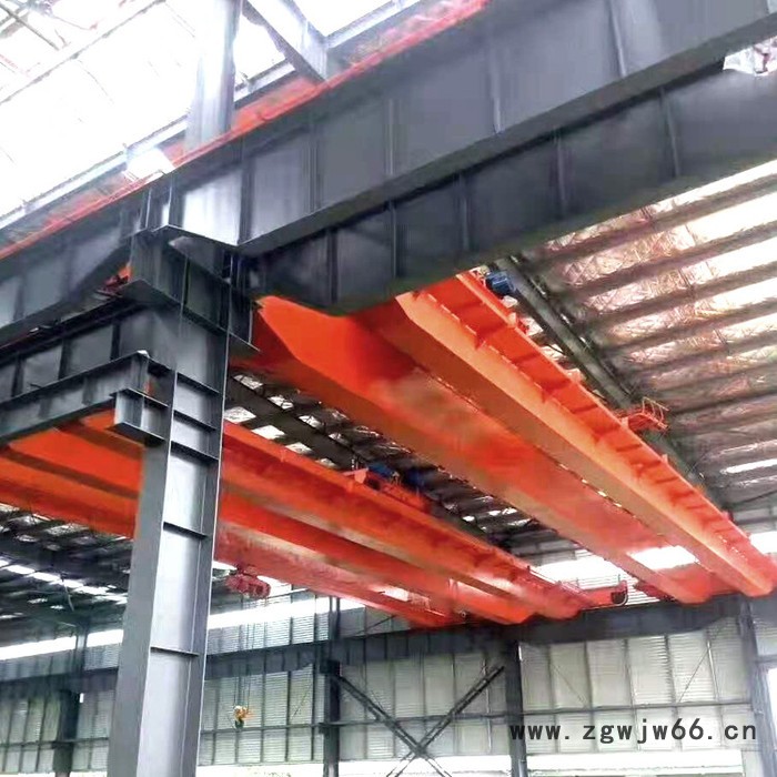 实力制造 电动双梁桥式起重机  定制双梁行车20吨吊钩桥式起重机图5