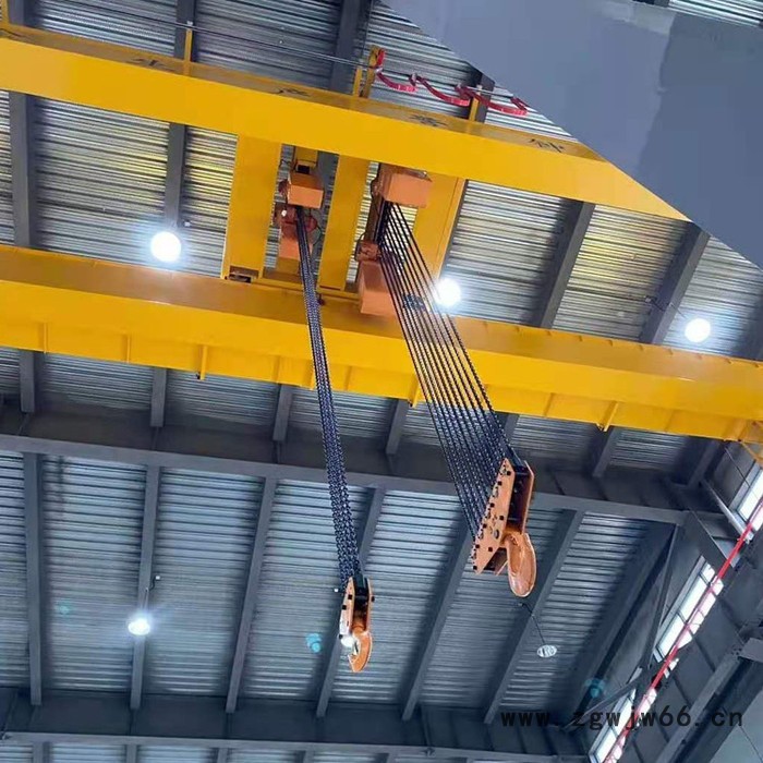 实力制造 电动双梁桥式起重机  定制双梁行车20吨吊钩桥式起重机图6
