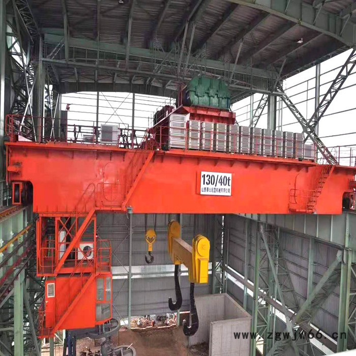 实力制造 电动双梁桥式起重机  定制双梁行车20吨吊钩桥式起重机图8