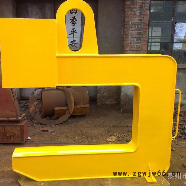 神州SW231带钢专用吊钩、抓钩 钢卷起重吊具 钢带起重设备 带钢夹钳 防碰撞C型钩 卷板C型吊具图4