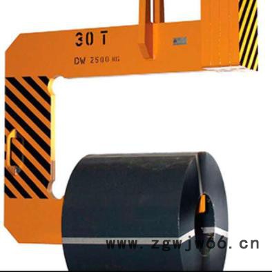 神州SW231带钢专用吊钩、抓钩 钢卷起重吊具 钢带起重设备 带钢夹钳 防碰撞C型钩 卷板C型吊具图6