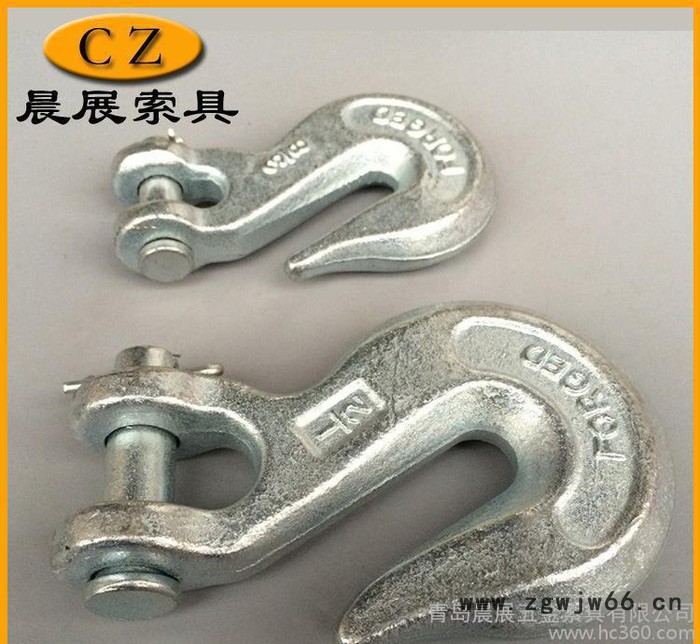 青岛:羊角抓钩，眼型抓钩，滑钩 旋转钩，美式货钩图3