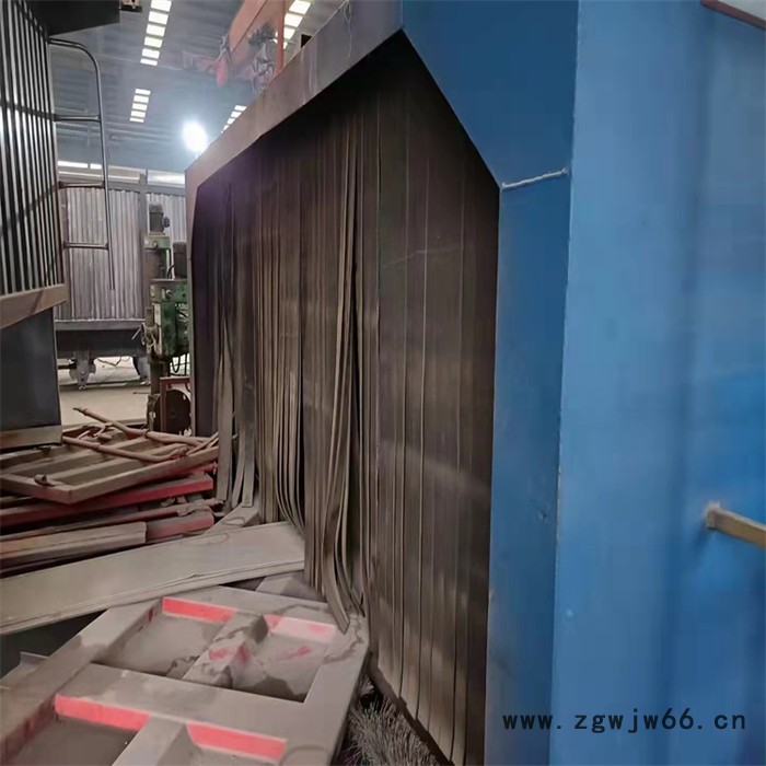 飞拓 回收 转让各型号抛丸机 吊钩式 钢结构通过式打砂机图3