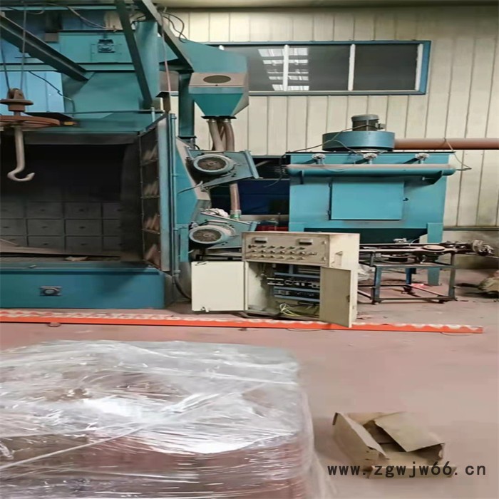 飞拓Q378双吊钩式抛丸机 抛丸机厂家出售通过式 履带式喷砂机 抛丸机配件图3