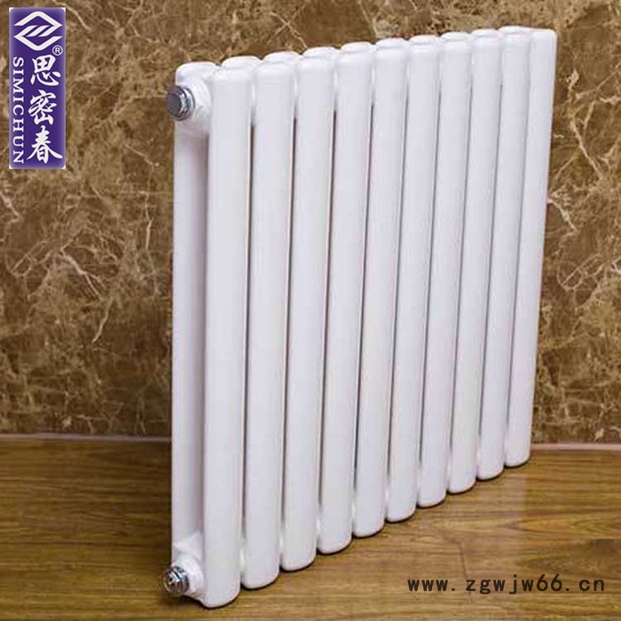 思密春  钢制二柱暖气片 钢制散热器 立式钢柱暖气片 民用钢二柱暖气片 直接生产厂家图4