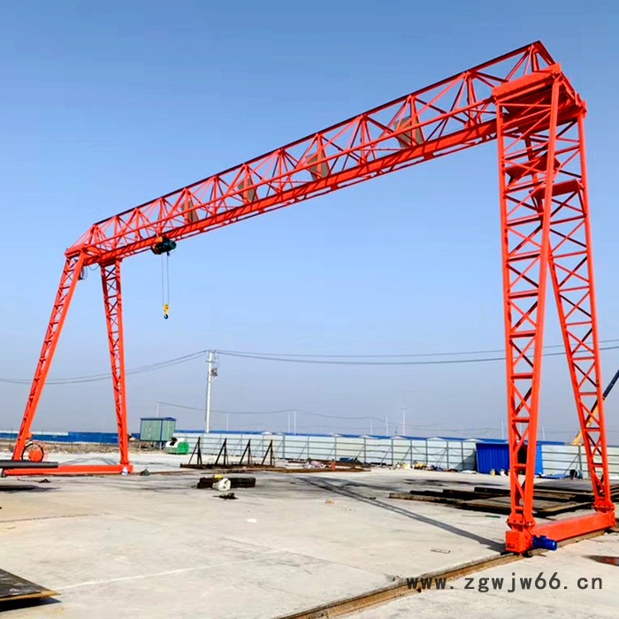 定做8吨龙门吊 鲁起重工 MH吊钩门式起重机 门式起重机配件厂家图8