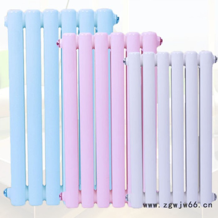 圣兴春 钢二柱式散热器 钢柱散热器 钢柱暖气片 暖气片钢二柱图5