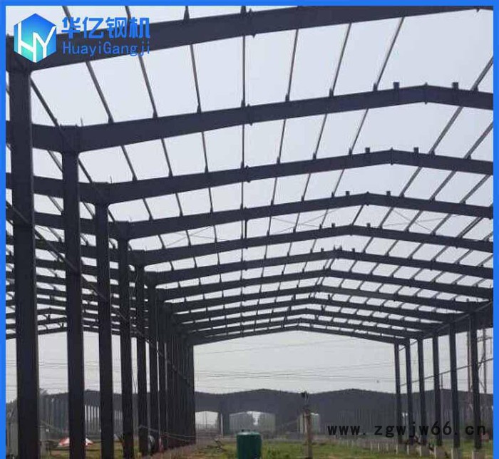 山东承接钢结构加工制作弧型钢梁十字型钢柱加工制作 山东钢结构图2