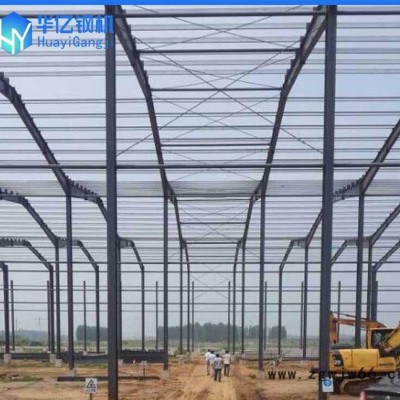 山东承接钢结构加工制作弧型钢梁十字型钢柱加工制作 山东钢结构