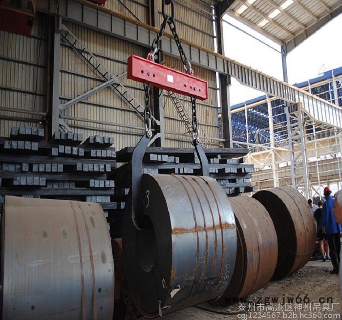供应神州SW0136C型起重卷板专用吊具带钢起重钳 钢带吊钩 C型钩 钢卷吊具生产厂家图5