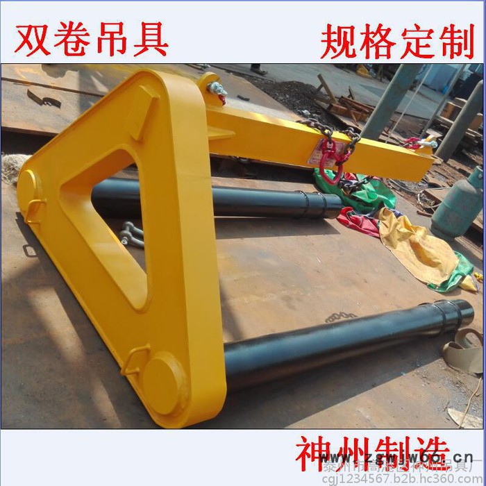 供应神州SW0136C型起重卷板专用吊具带钢起重钳 钢带吊钩 C型钩 钢卷吊具生产厂家图4