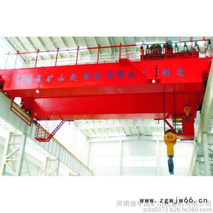矿源 吊钩起重机 双梁桥式起重机天车 行车 桁吊图2