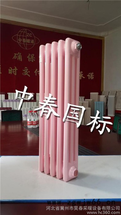 专业供应 中春国标  SCGGZT2-1.2/X-1.0-1600大型钢制柱型散热器生产厂家  昊春公司 钢柱柱型暖气片图2