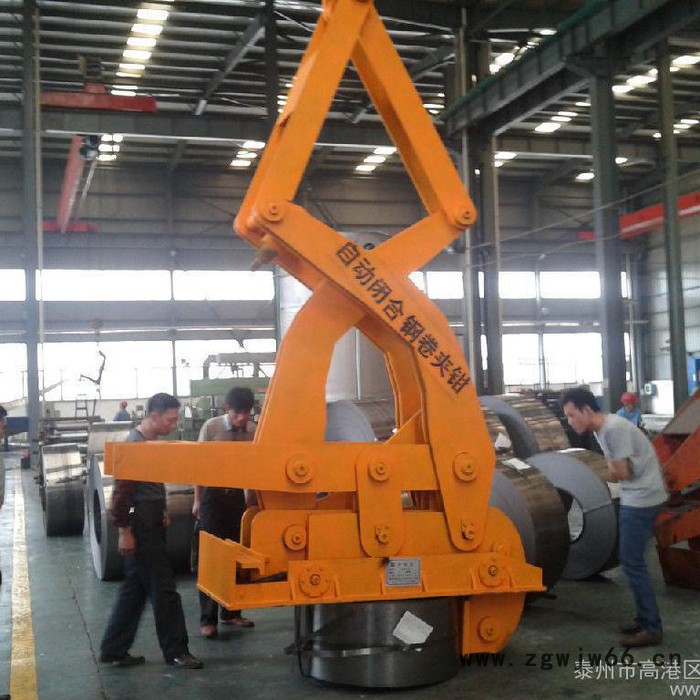 神州吊具SW224竖吊卷板吊具 立式卷钢吊钩 竖吊钢卷夹钳 钢卷吊具 炉装夹钳图5