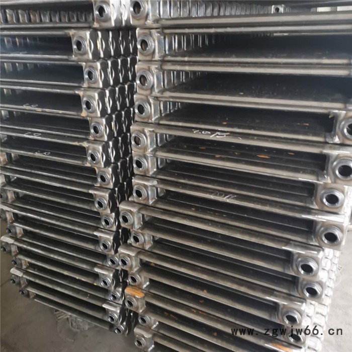 鑫京通 柱型散热器 钢柱5025暖气片 壁挂式钢二柱暖气片图5