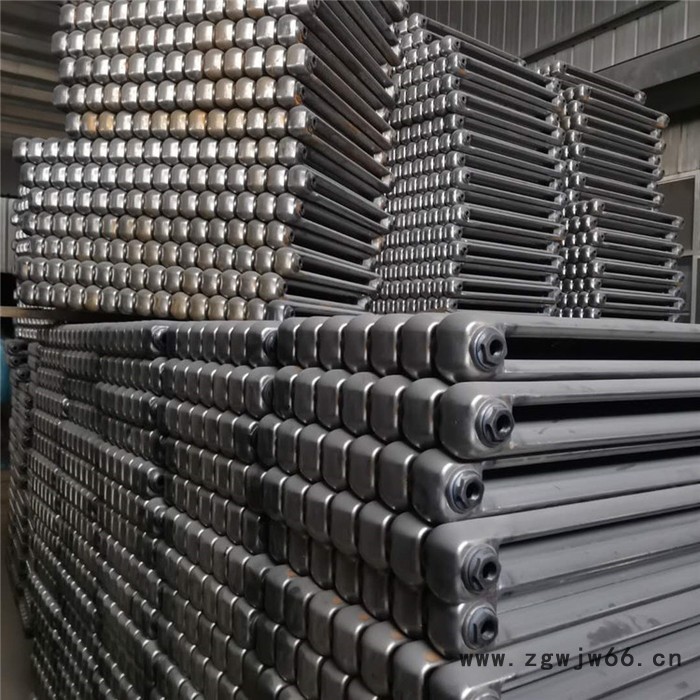 鑫京通 柱型散热器 钢柱5025暖气片 壁挂式钢二柱暖气片图4