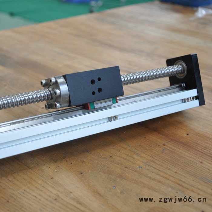 FUYU滚珠丝杆滑台400mm行程精密电动导轨直线线性滑台工作台模组图3