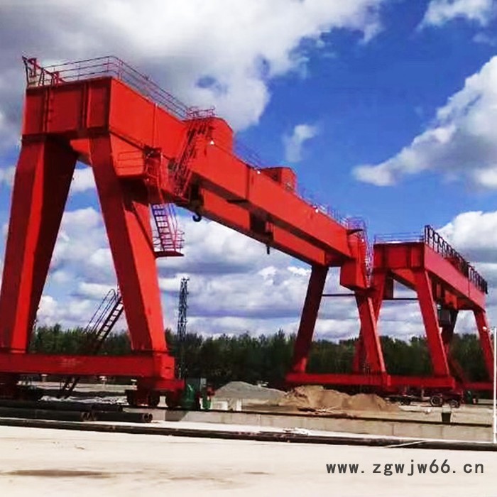 双梁吊钩门式起重机厂家 MG型通用门式起重机厂家 双梁龙门吊起重机图5