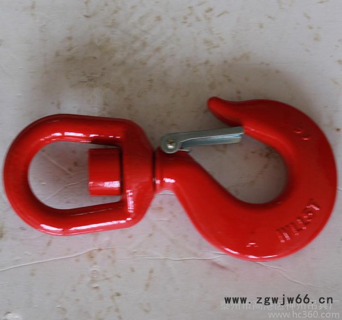 神州吊具 旋转安全钩 360度旋转吊钩 万向起重钩 旋转钩 合金钢旋转钩 吊钩/抓钩图5