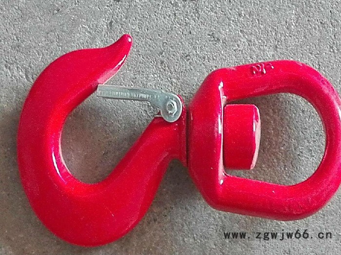 神州吊具 旋转安全钩 360度旋转吊钩 万向起重钩 旋转钩 合金钢旋转钩 吊钩/抓钩图8