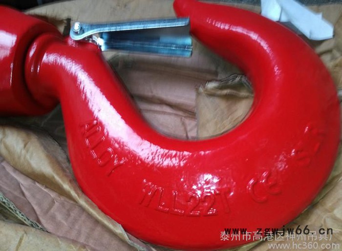 神州吊具 旋转安全钩 360度旋转吊钩 万向起重钩 旋转钩 合金钢旋转钩 吊钩/抓钩图3