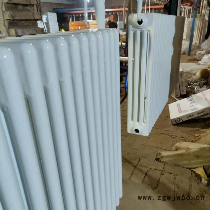 钢制四柱散热器 钢柱暖气片 钢柱散热器  GZ409 暖之春图2