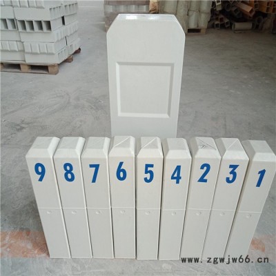 玻璃钢里程碑 高速公路公里桩百米桩 反光里程碑 耐酸碱玻璃钢柱式轮廓标