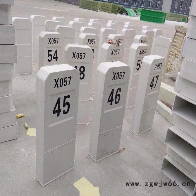 玻璃钢里程碑 高速公路公里桩百米桩 反光里程碑 耐酸碱玻璃钢柱式轮廓标图3
