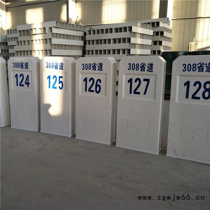 玻璃钢里程碑 高速公路公里桩百米桩 反光里程碑 耐酸碱玻璃钢柱式轮廓标图6