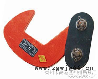 PDQ横吊单板起重钳 钢板起重吊钳PDQ 钢板平吊钳 钢板平吊钩 钢丝绳板钩** 大开口可以定制图8