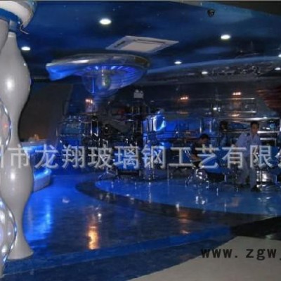 玻璃钢柱子 石滚龙柱 欧式文化柱 罗马柱雕塑