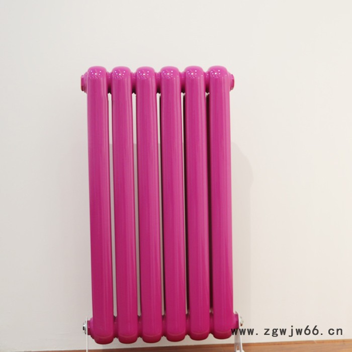 【跃春】 供应 圆头钢二柱暖气片   钢制椭二柱6030 钢二柱散热器  钢柱暖气片   **定做 品质保证图2