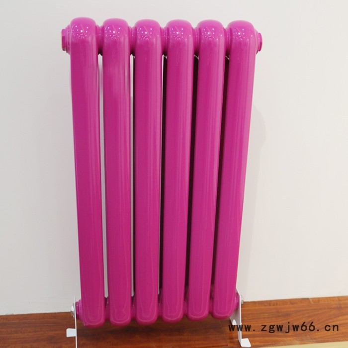 【跃春】 供应 圆头钢二柱暖气片   钢制椭二柱6030 钢二柱散热器  钢柱暖气片   **定做 品质保证图3