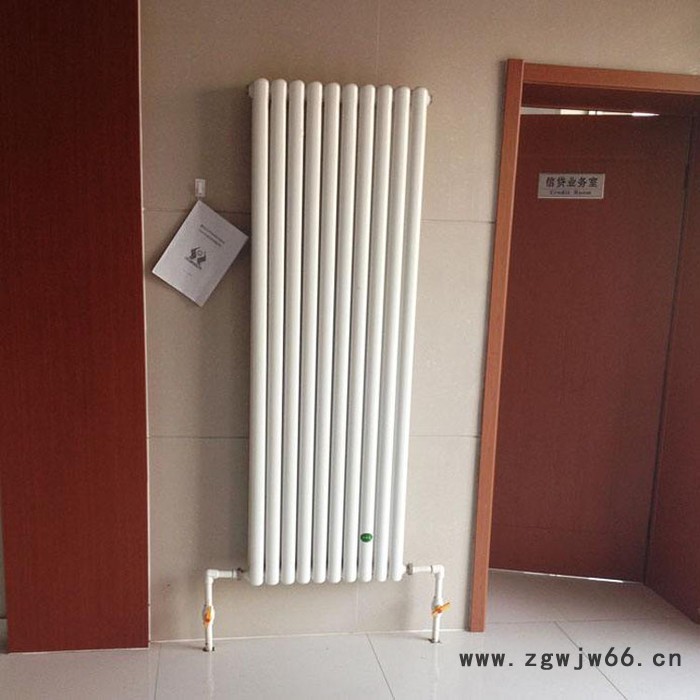 百信昌 钢制二柱散热器 钢柱散热器 钢柱暖气片 钢二柱壁挂式暖气片图2