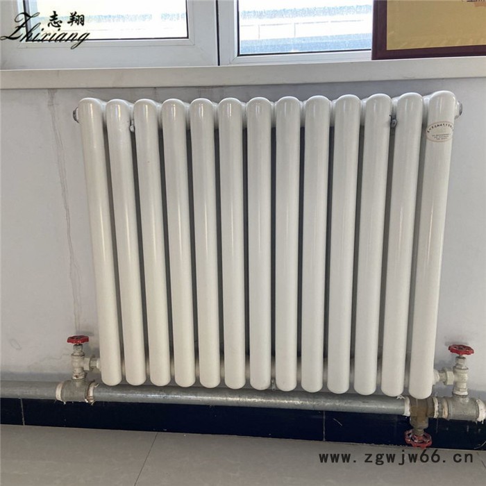 志翔 钢柱暖气片 家用钢二柱 钢二柱散热器价格图3