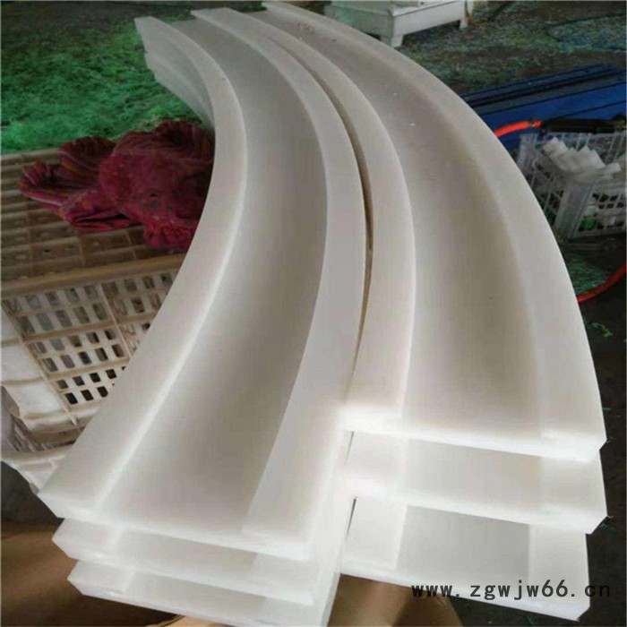 高分子聚乙烯弯道 高分子加工件 滚珠链条导轨图3