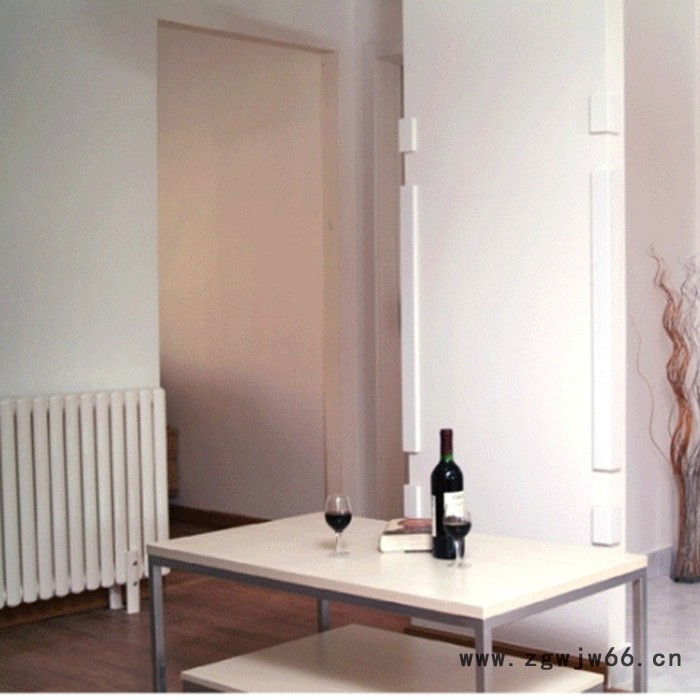 钢柱暖气片 家用钢二柱 居家实用型 北葵向暖  可定制图2