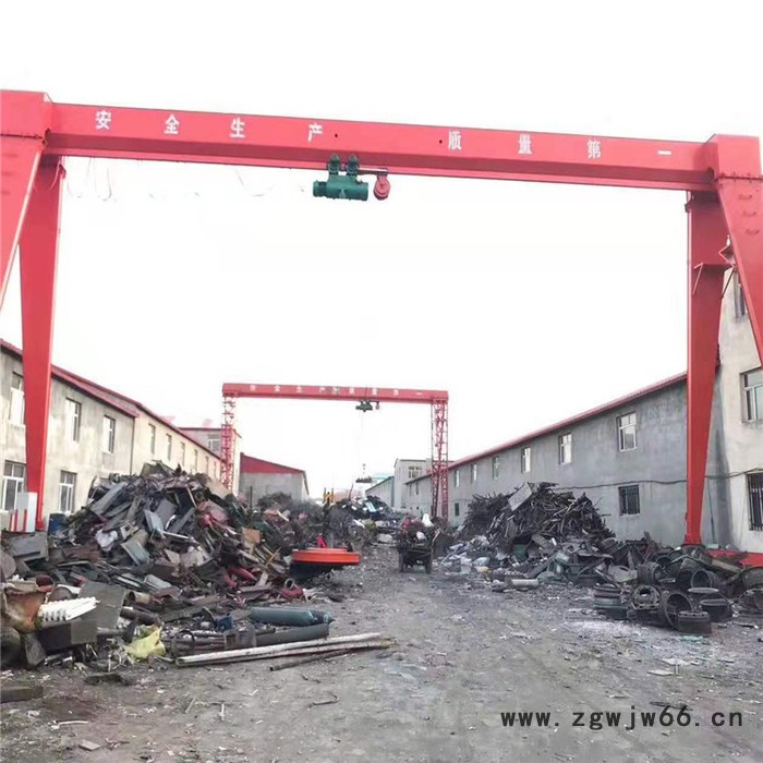 16吨单主梁吊钩门式起重机 20T门式行吊 门式航吊图6